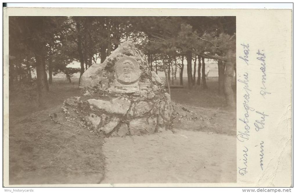 AK 0368  Gars Am Kamp - Schubert-Park , Gedenkstein Um 1925 - Gars Am Kamp