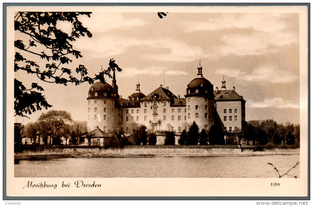 1829 - Ohne Porto - Alte Foto Ansichtskarte - Moritzburg Bei Dresden N. Gel - Moritzburg