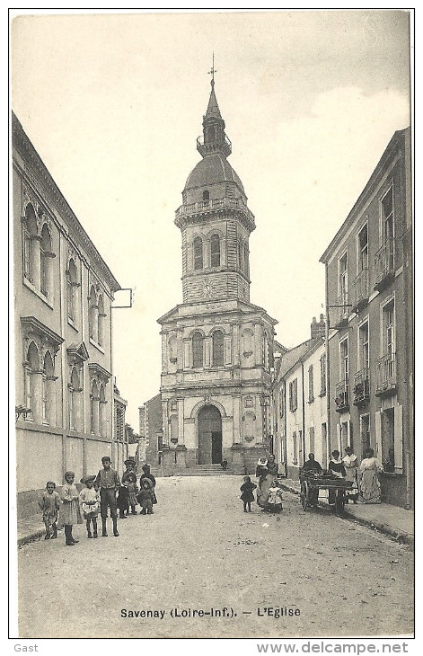 44 SAVENAY    L  EGLISE - Savenay