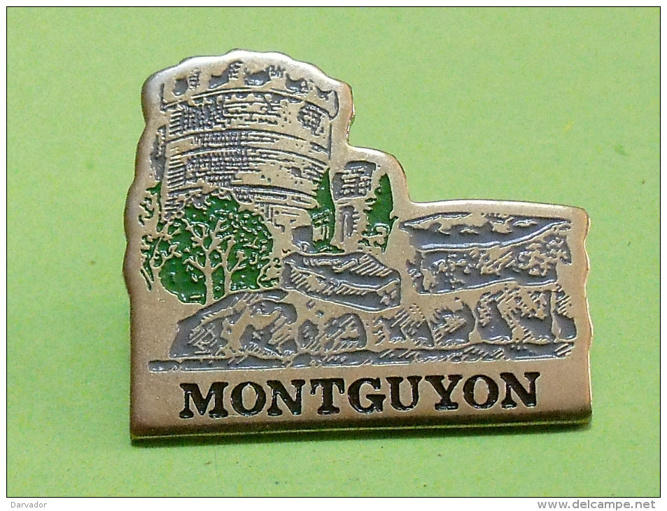 Pin's / Ville , Région : Montguyon    TB1(2a) - Villes