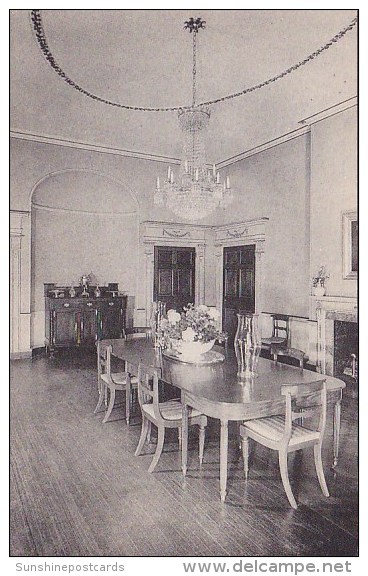 Dining Room Wickham Valentine House Robert Mills Architect 1812 The Valentine Museum Richmond Virginia - Richmond