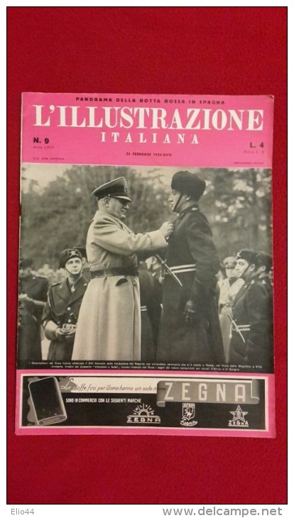 L'illustrazione Italiana 1939 - - Autres & Non Classés