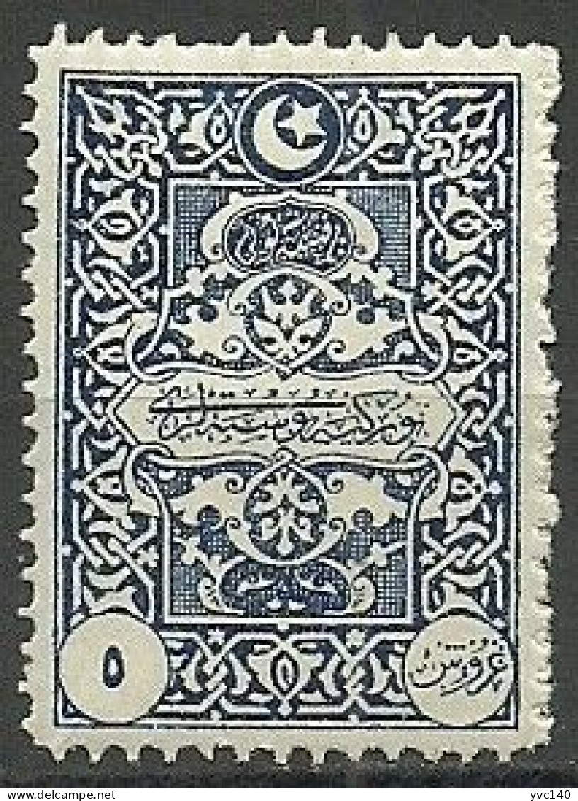 Turkey; 1922 Genoa Printing Postage Due Stamp 5 K. "Color Tone Variety" - Nuevos