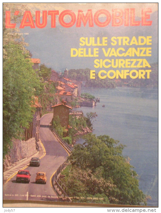 L' AUTOMOBILE - N.320 - 26 LUGLIO 1984 - Engines