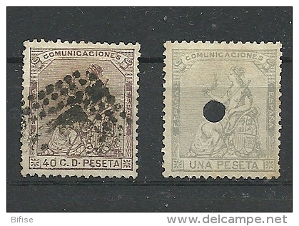 AÑO 1873 - ED. 136 - 138 - Used Stamps