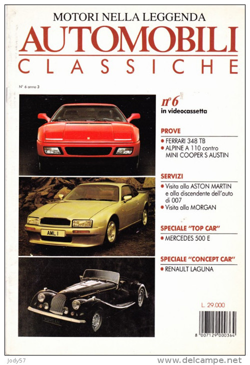 AUTOMOBILI CLASSICHE N.6 - 1991 - Engines