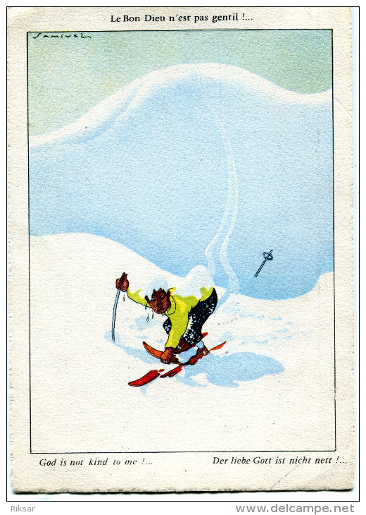 ILLUSTRATEUR(SAMIVEL) SKI - Samivel