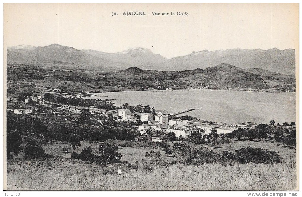 AJACCIO - 20 -  Vue Sur Le Golfe      - ENCH1202 - - Ajaccio