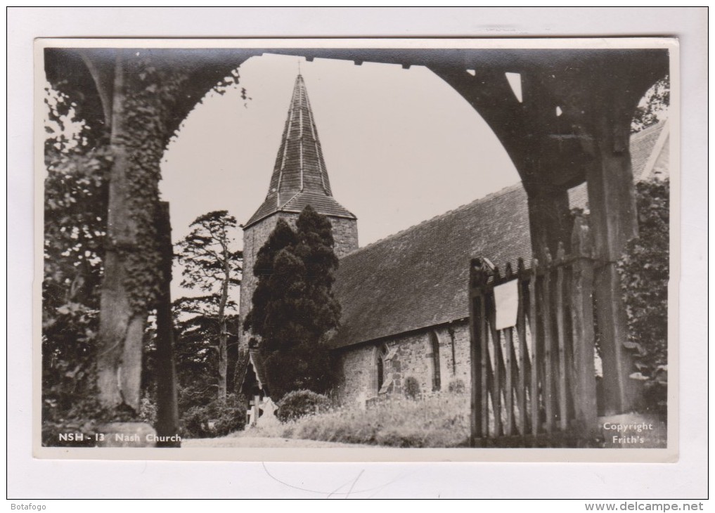 CPA  PHOTO NASH CHURCH - Shropshire