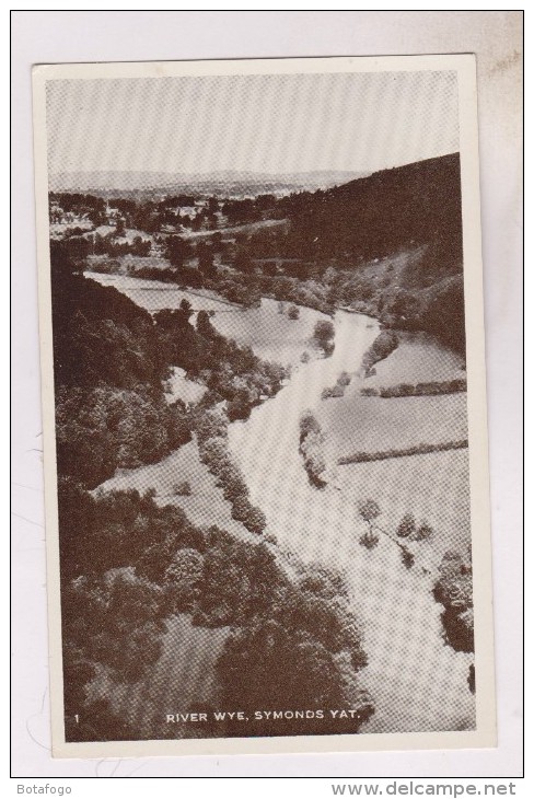 CPA  PHOTO  RIVER WYE, SYMONDS YAT - Herefordshire