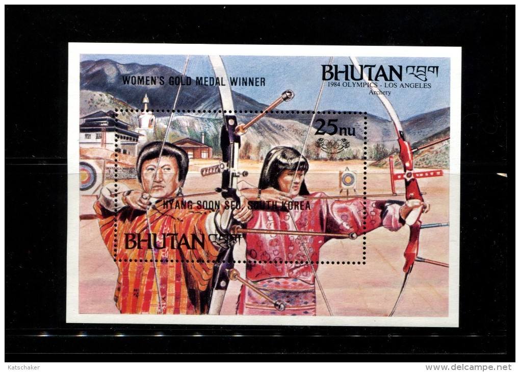 BHUTAN POSTFRIS MINT NEVER HINGED POSTFRISCH EINWANDFREI NEUF SANS CHARNIERE YVERT BF107 - Bhoutan