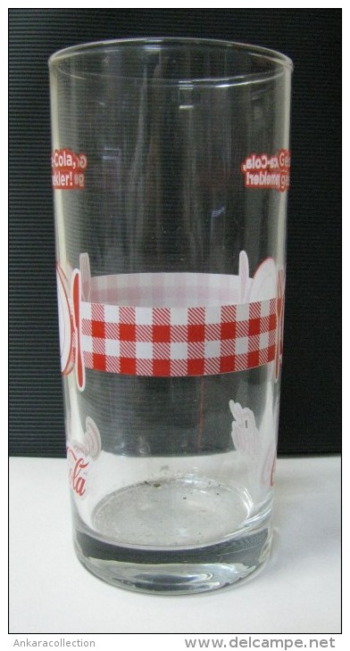 AC - COCA COLA : COMES COCA COLA - COME MEALS ILLUSTRATED GLASS FROM TURKEY - Becher, Tassen, Gläser