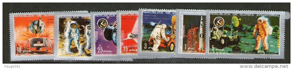 GUINEE EQUATORIALE 1972 ESPACE   YVERT   N°  NEUF MNH** - Africa