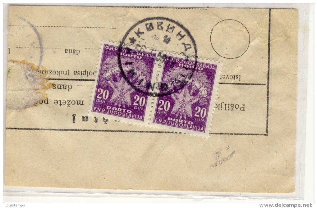Fragment - Porto 20 Din Pair , 1958 - Ref04 - Impuestos