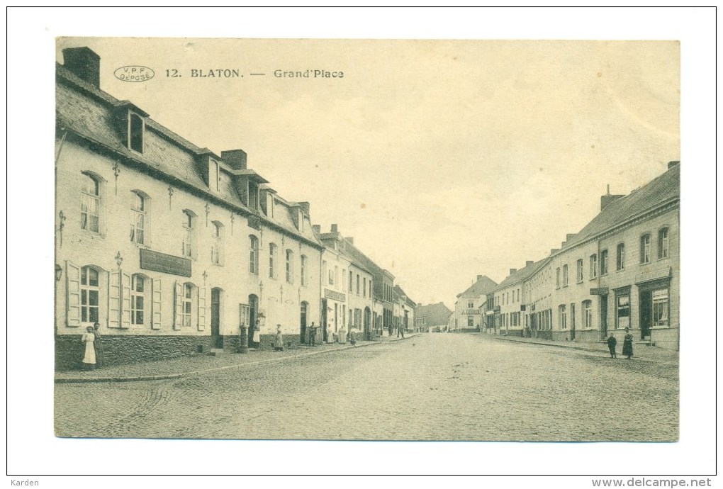 België  -  Blaton - Grand  Place - Bernissart