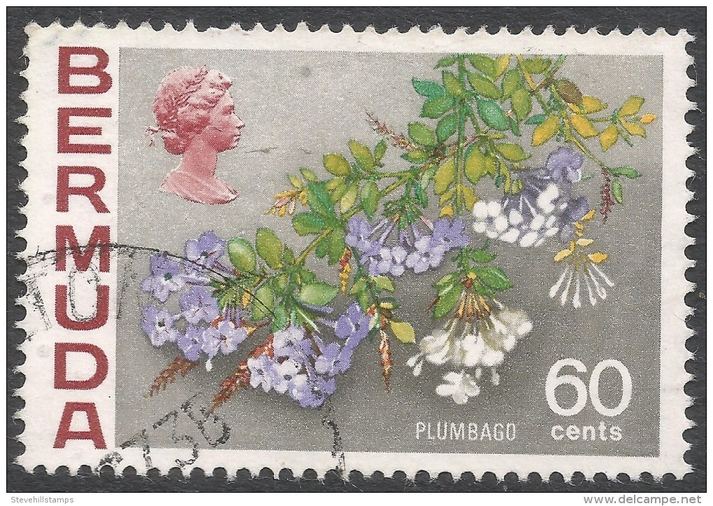 Bermuda. 1970 Flowers, 60c Used. SG 263 - Bermuda