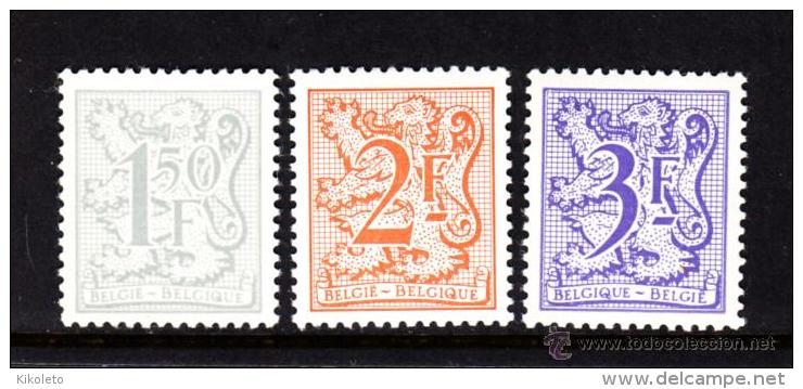 BELGICA / BELGIUM AÑO 1978 YVERT Nº 1897/99 ** MNH - LEON HERALDICO - Nuevos