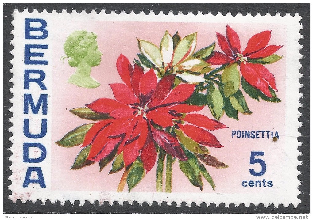Bermuda. 1970 Flowers, 5c MH. SG 253 - Bermuda