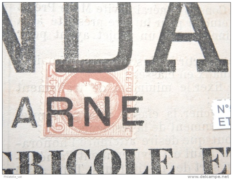 FRANCE - N° 51 Obl Typo Sur Journal - A Voir - P17342 - Periódicos