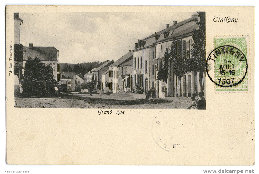 CPA TINTIGNY - GRAND'RUE - Tintigny