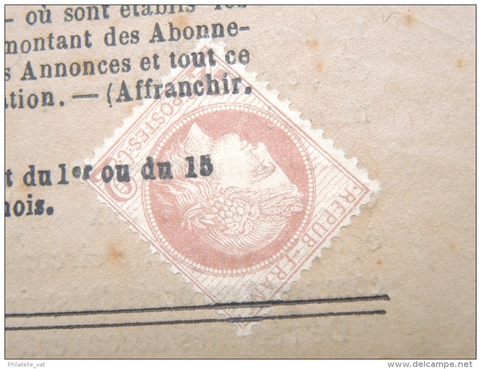 FRANCE - N° 51 Obl Typo Sur Journal - A Voir - P17344 - Periódicos