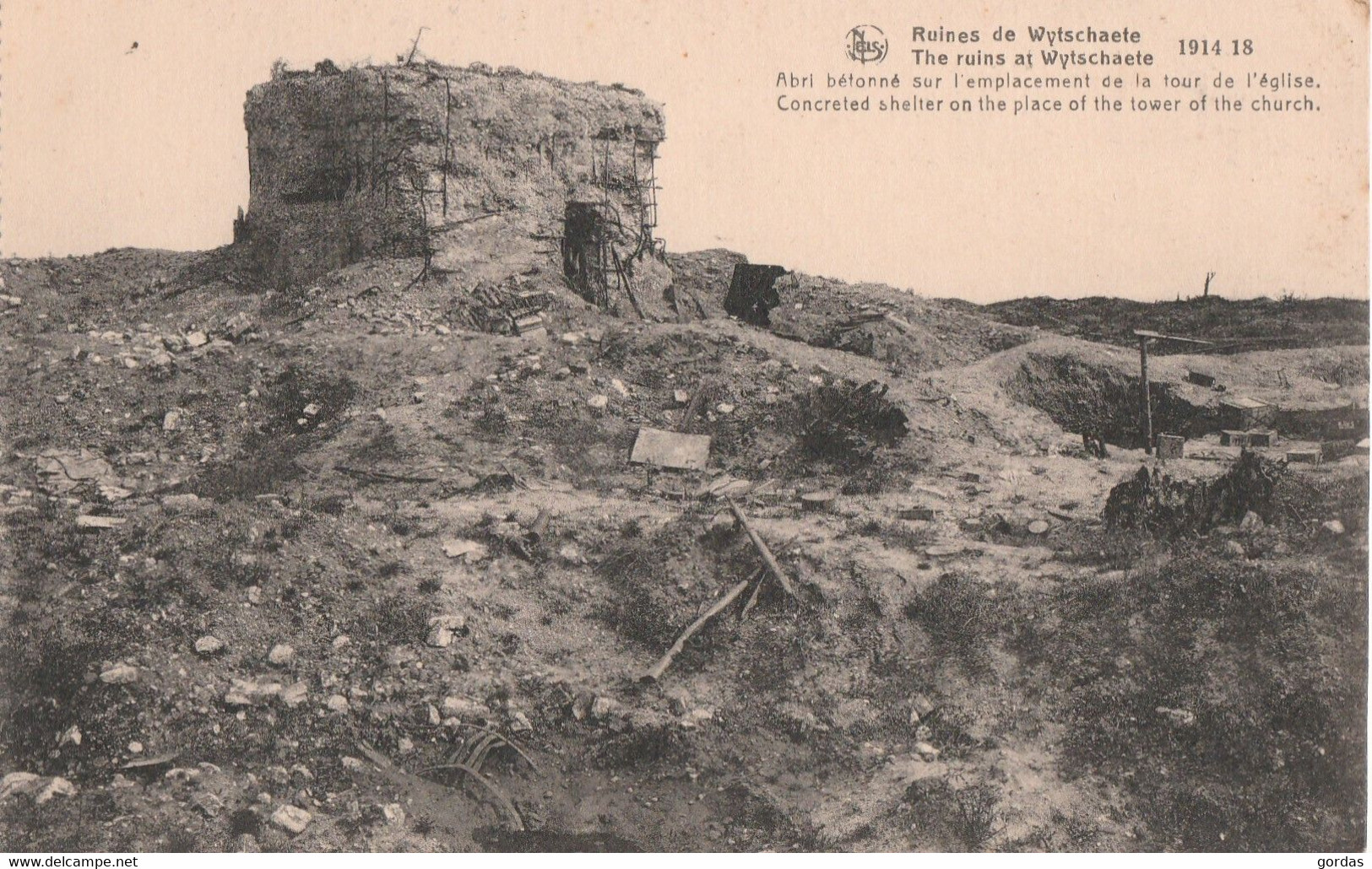 Belgium - Ruines De Wytschaete - WW1 - Guerre 1914-18