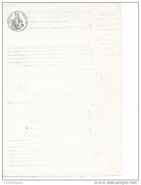 FABRIQUE De CERGY  ( 95 )  - Bordereau De Créances Hypothécaires  An VII , 15 Prairial ( 1799 ) - Cergy Pontoise