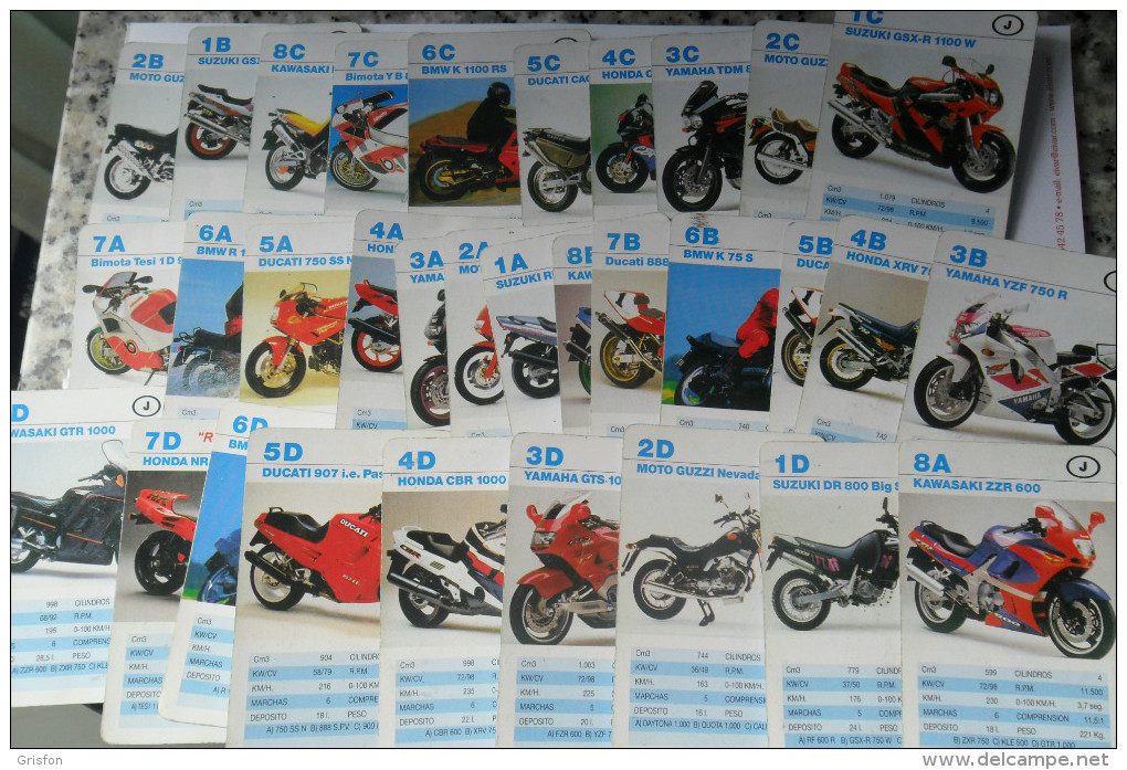 Moto Motorbike 32 Playing Cards - Playing Cards (classic)