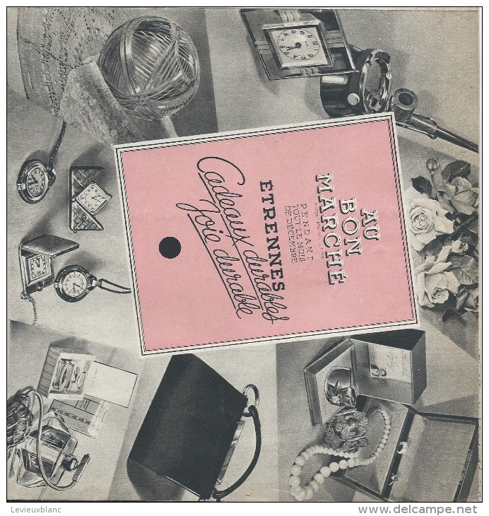 Catalogue /Grands Magasins /Au Bon Marché/Etrennes/Cadeaux /Décembre /1937      CAT125 - Autres & Non Classés