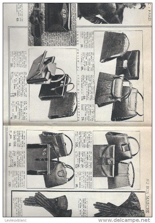 Catalogue /Grands Magasins /Au Bon Marché/Etrennes/Cadeaux /Décembre /1937      CAT125 - Autres & Non Classés
