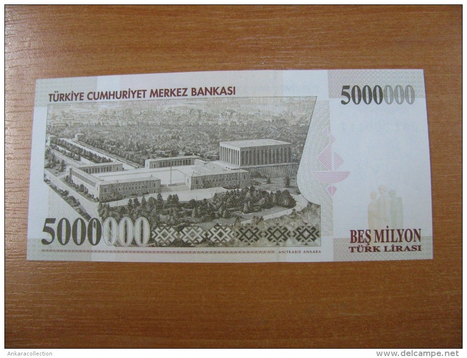 AC - TURKEY - 7th EMISSION 5 000 000 TL H UNCIRCULATED - Turkey