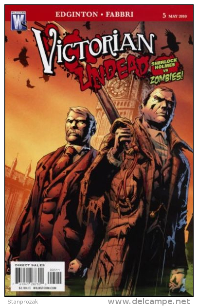 Victorian Undead Sherlock Holmes  Vs Zombies # 5 - Andere Uitgevers