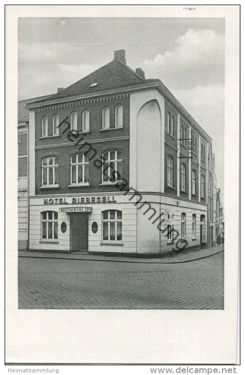 Buxtehude - Hotel Riebesell - Verlag H. Behning Buxtehude Gel. 1958 - Buxtehude