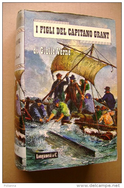 L/25 Giulio Verne I FIGLI DEL CAPITANO GRANT Longanesi 1971 - Action & Adventure