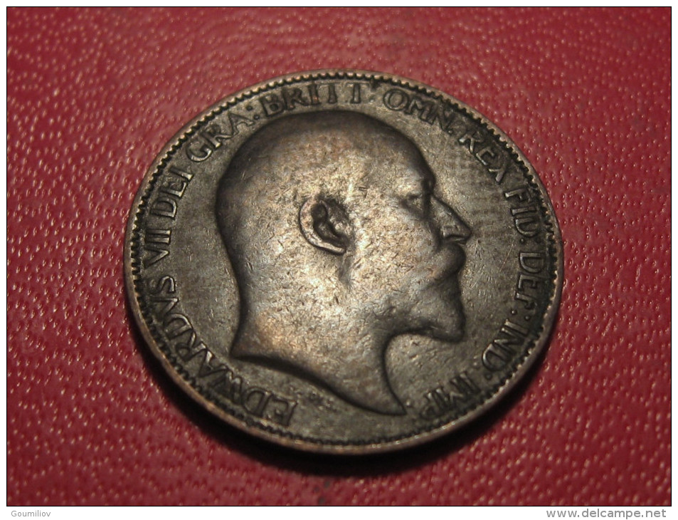 Grande-Bretagne - UK - Farthing 1904 Edward VII 5999 - B. 1 Farthing