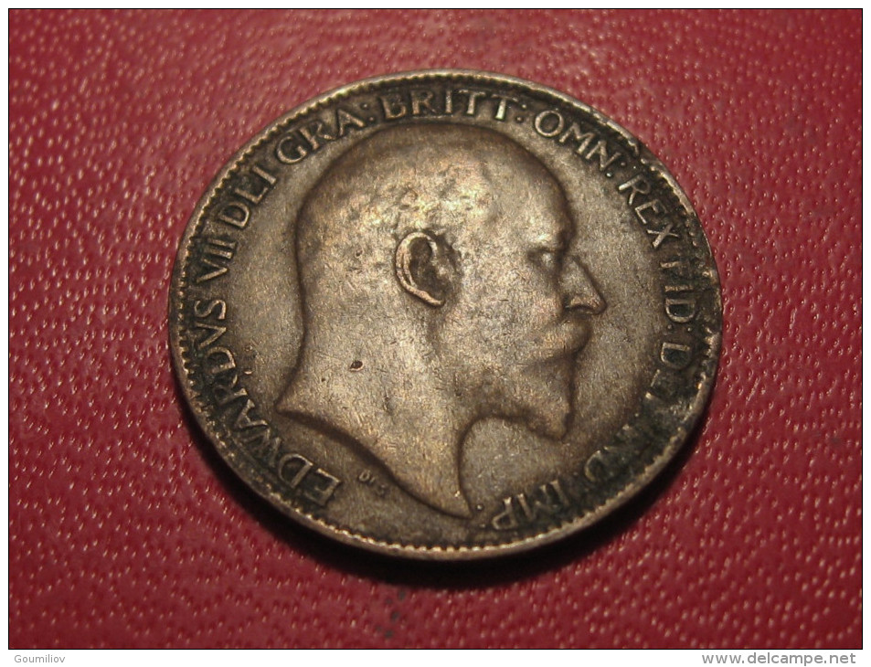 Grande-Bretagne - UK - Farthing 1906 Edward VII 6011 - B. 1 Farthing