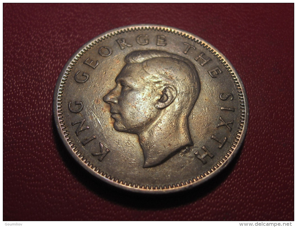 Nouvelle-Zélande - One Shilling 1947 George VI 5407 - New Zealand