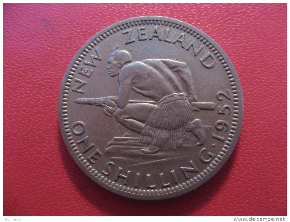 Nouvelle-Zélande - One Shilling 1952 George VI 5415 - Neuseeland