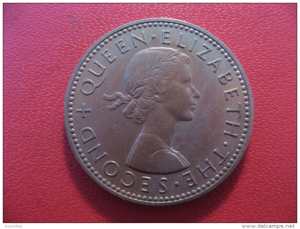 Nouvelle-Zélande - One Shilling 1957 Elizabeth II 5402 - Nieuw-Zeeland