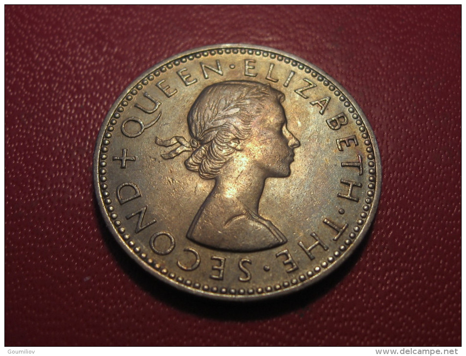 Nouvelle-Zélande - One Shilling 1957 Elizabeth II 5402 - Nieuw-Zeeland