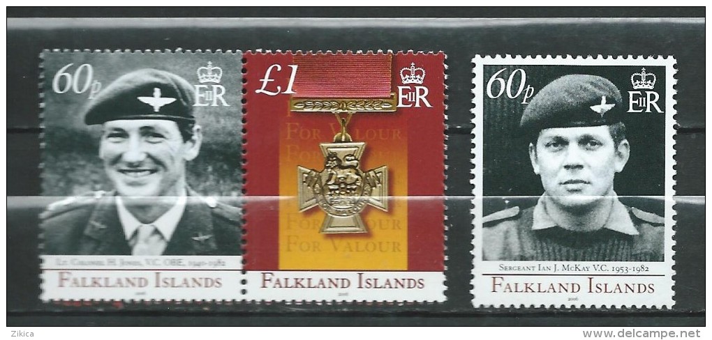 Falkland Islands 2006 The 150th Anniversary Of The Victoria Cross.People On Stamps/Royals/Victoria, Queen.MNH - Falkland Islands