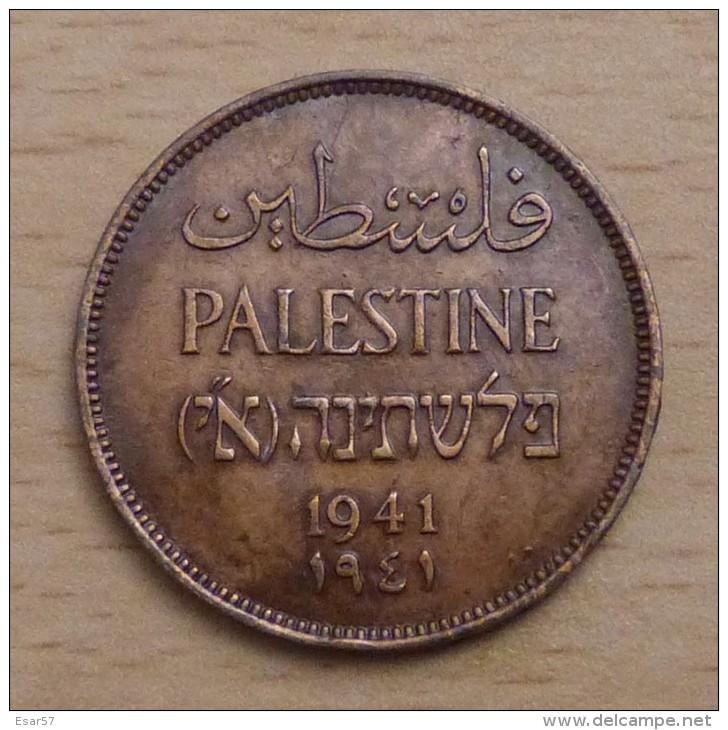 PALESTINE 2 Mils 1941 - Colonias