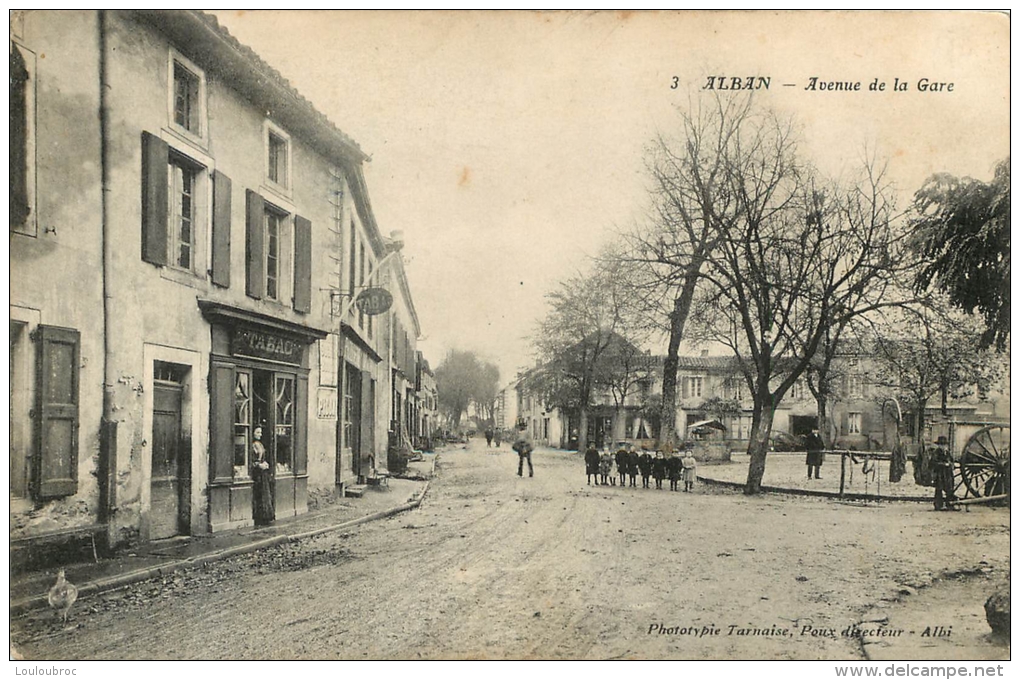 ALBAN  AVENUE DE LA GARE - Alban