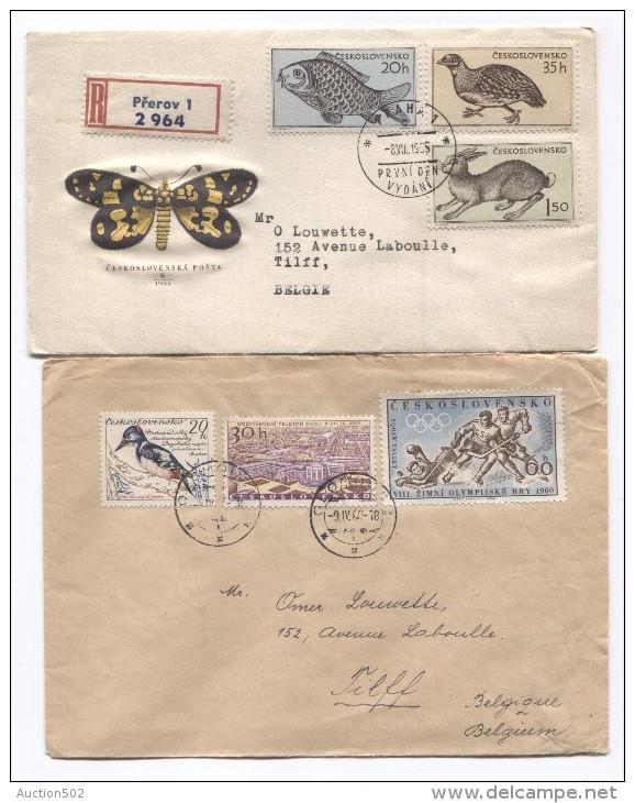70 Lettres-Covers animaux-animals/oiseaux-birds/mammifères-mammals lot attractif PR2900