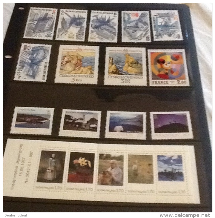 France, Ascension, Czechoslovakia, Suomi Finland Booklet - Collections (without Album)