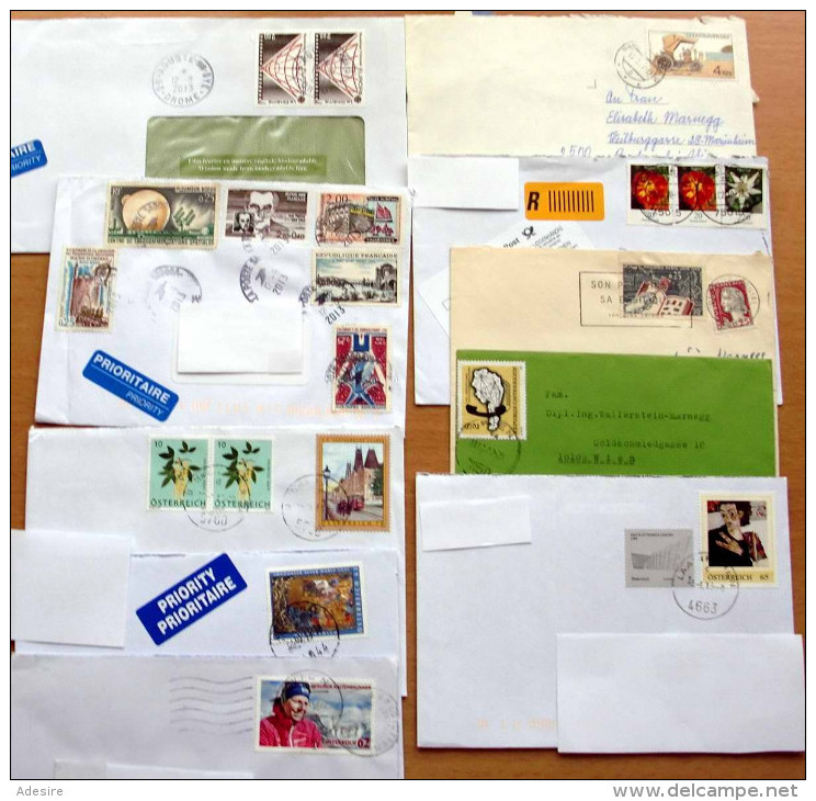Großes Konvolut Briefe (Karton mit über 120 Stück), aus der ganzen Welt, großteils Österreich und Deutschland ...
