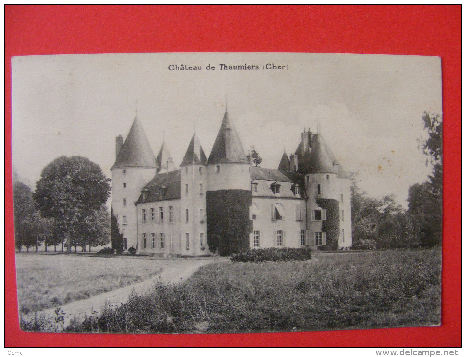 CPA Thaumiers (18) - Château De Thaumiers - Thaumiers