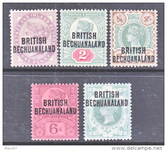 BRITISH  BECHUANALAND  33-7    **   * - 1885-1895 Crown Colony