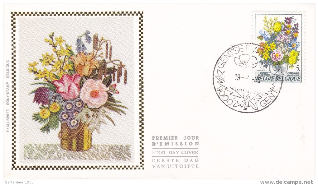 Gentse Floraliën 1980 / FDC Op Zijde Een Zegel En Mooi Gestemped - Otros & Sin Clasificación