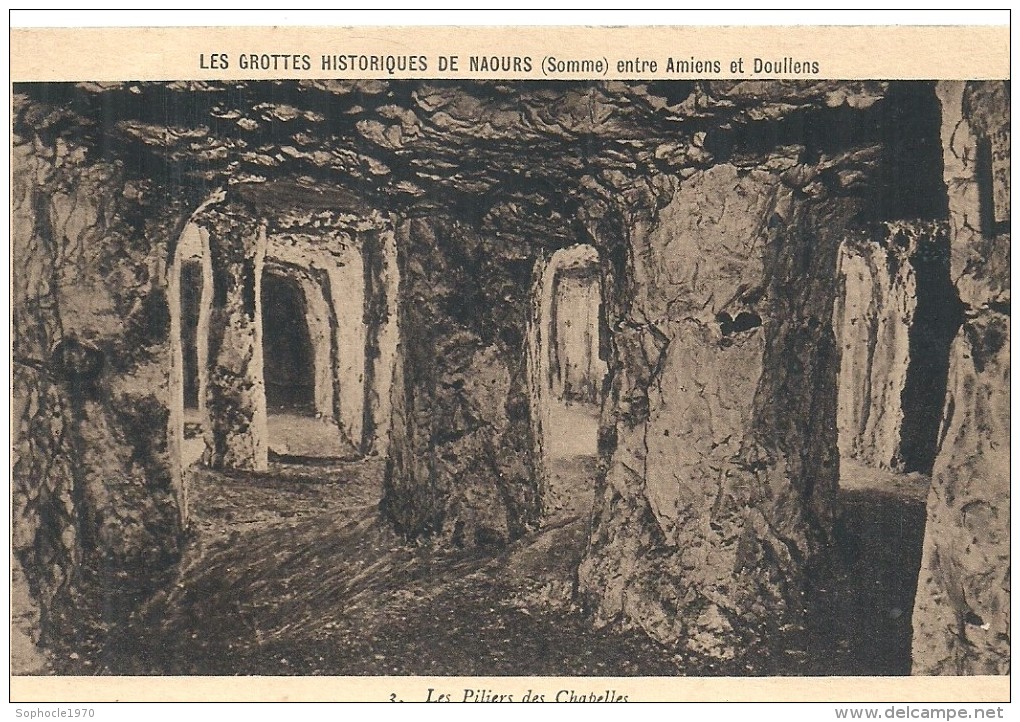 PICARDIE - 80 - SOMME - NAOURS - Les Grottes - Entre Amiens Et Doullens - Naours